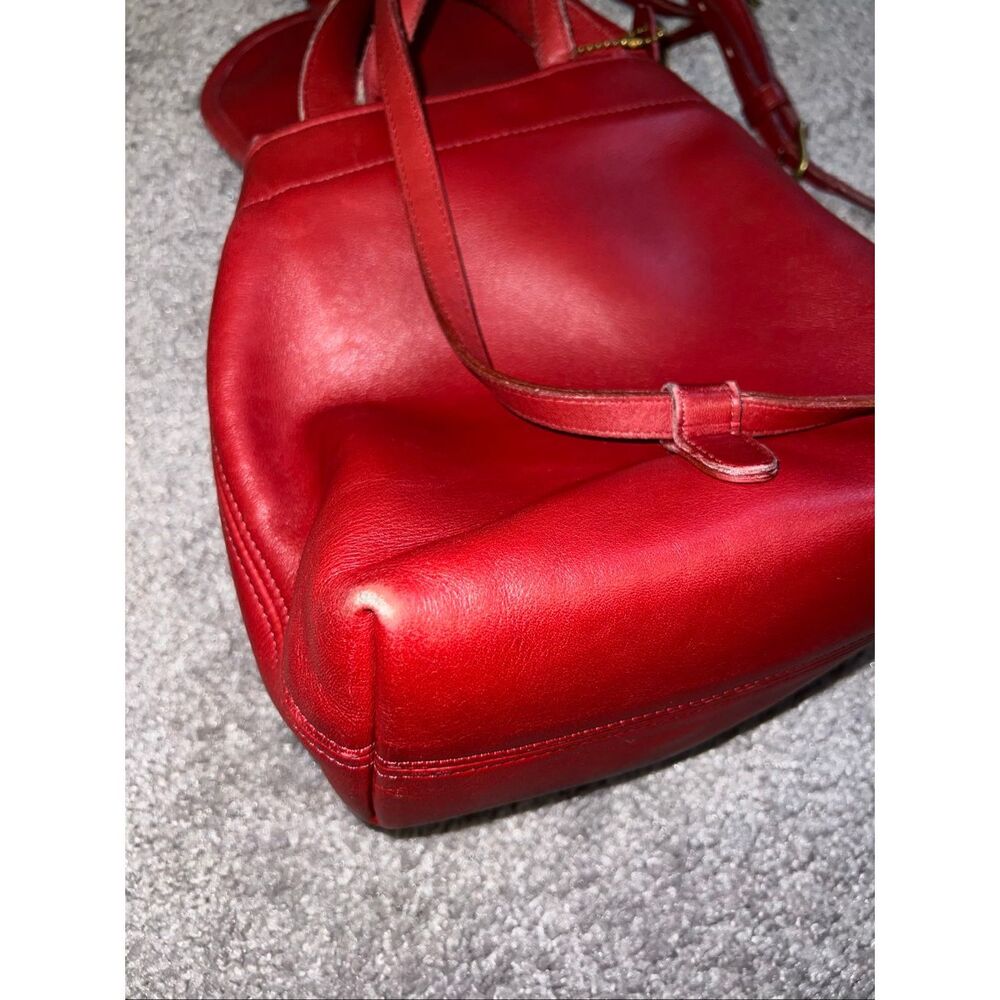COACH RED Vintage Bantam Soho Daypack 4152 Mini Backpack - Picture 10 of 12